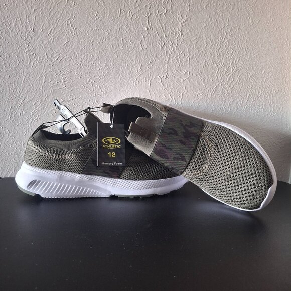 Athletic Works Men's Shoes Slip On- Size 12 - Picture 1 of 7